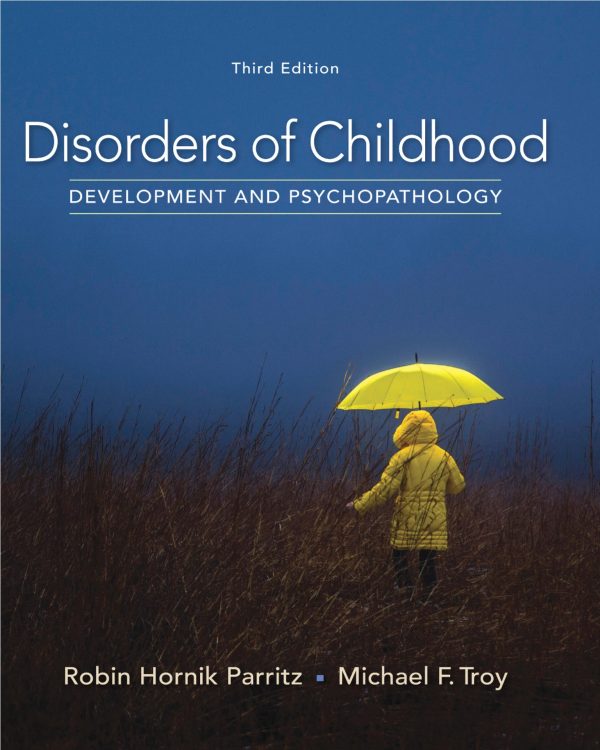 Disorders of Childhood Development and Psychopathology 3rd Edition